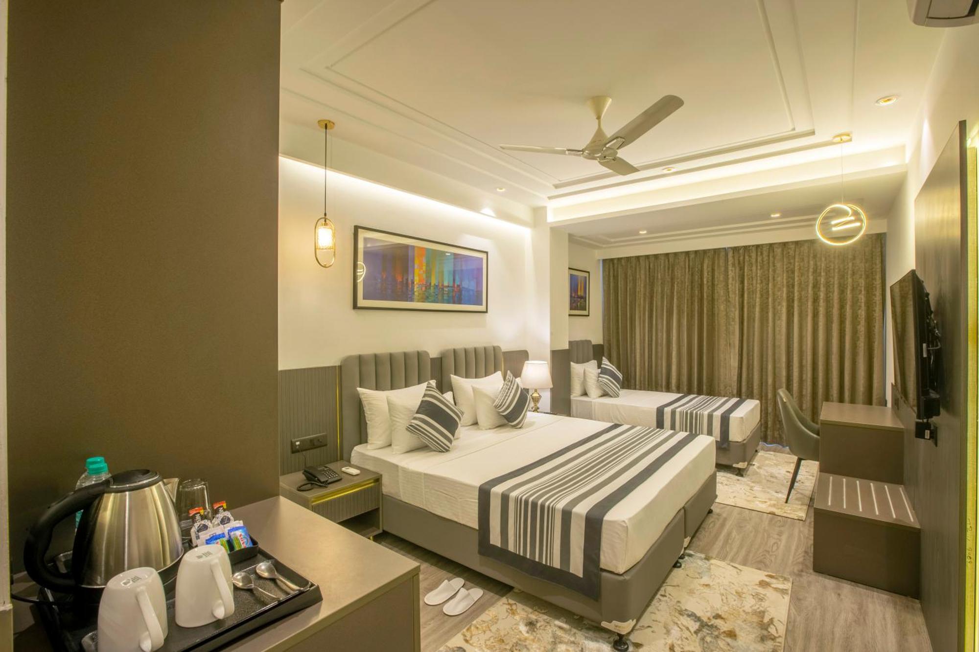 Bed and Breakfast Plazzo Prime Plaza At Delhi Airport Nové Dillí Exteriér fotografie